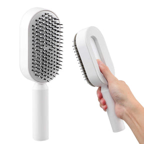 Self-cleaning Hairbrush